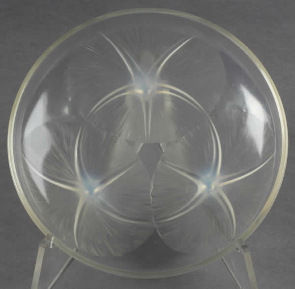 Rene Lalique Footed Bowl Volubilis