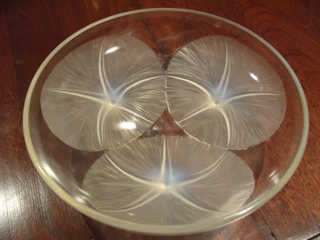 Rene Lalique Bowl Volubilis