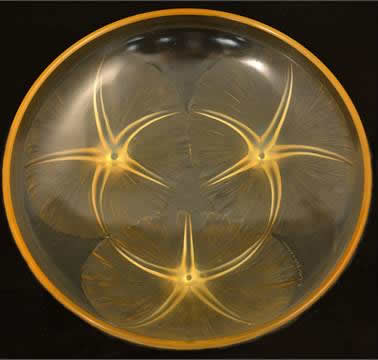 Rene Lalique Shallow Bowl Volubilis