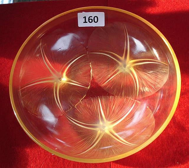 Rene Lalique Bowl Volubilis
