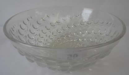 Rene Lalique Bowl Volutes