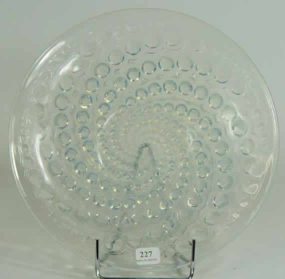 Rene Lalique Plate Volutes
