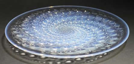 Rene Lalique Plate Volutes