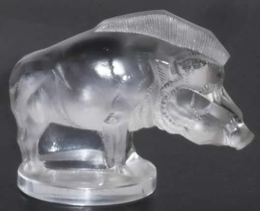 Rene Lalique Mascotte Wild Boar