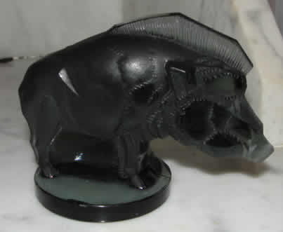Rene Lalique Car Mascot Wild Boar