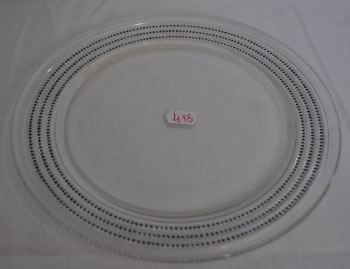 Rene Lalique Plate Yquem