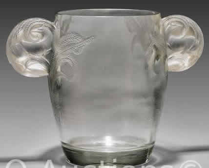 Rene Lalique Vase Yvelines