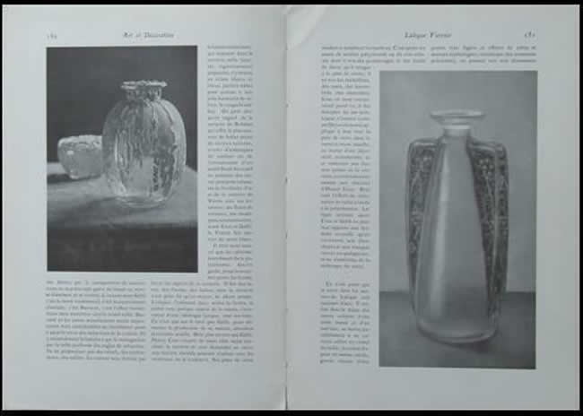 Rene Lalique Magazine Art Et Decoration May 1912