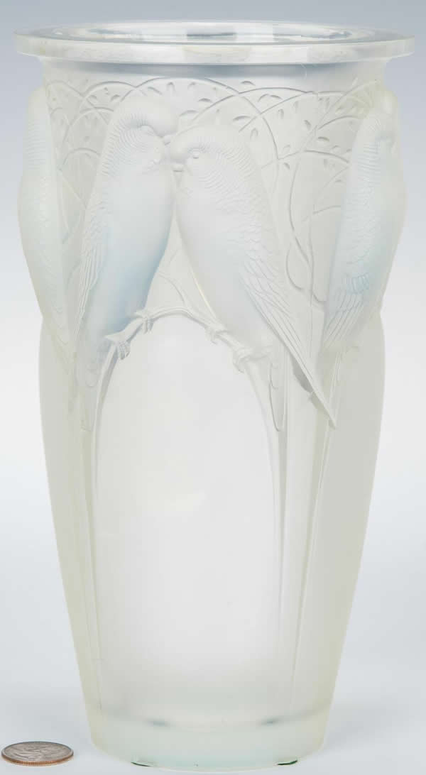 Rene Lalique Vase Ceylan