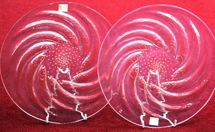 Rene Lalique Plate Poissons