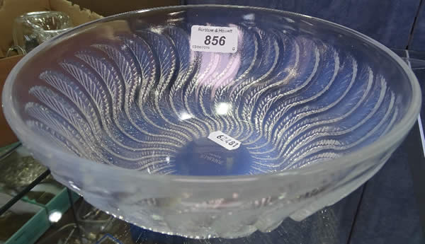 Rene Lalique Bowl Actinia