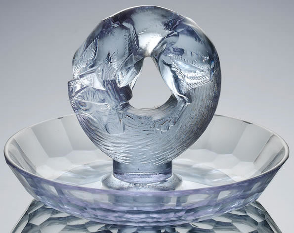 Rene Lalique Ashtray Alaska-2
