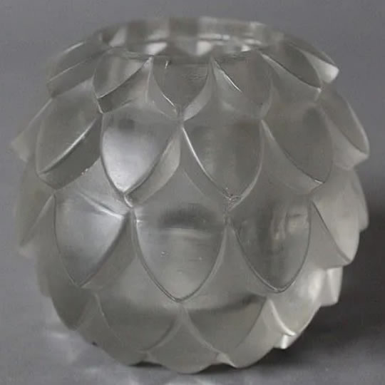 Rene Lalique Perfume Burner Artichoke