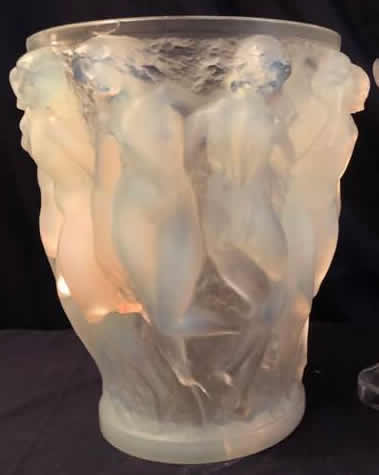 Rene Lalique Vase Bacchantes