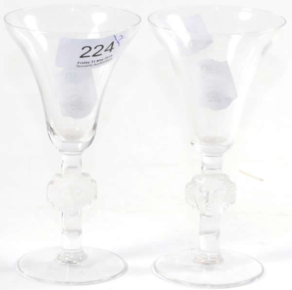 Rene Lalique Glass Barr