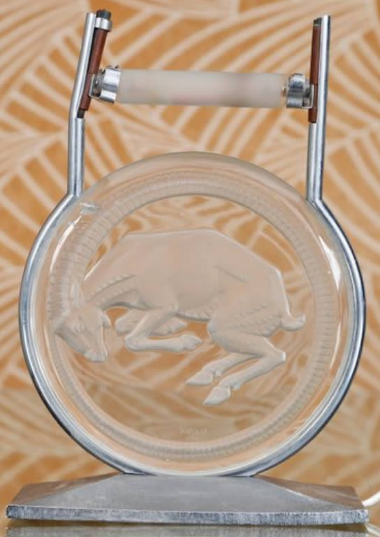 Rene Lalique Lamp Belier