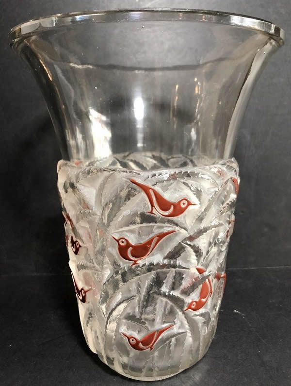 Rene Lalique Vase Borneo