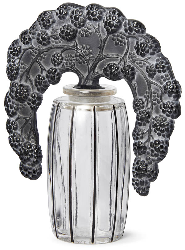 Rene Lalique Scent Bottle Bouchon Mures