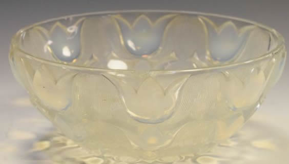 Rene Lalique Bowl Campanules