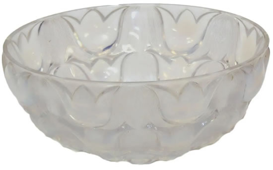 Rene Lalique Bowl Campanules