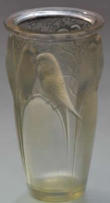 Rene Lalique Vase Ceylan
