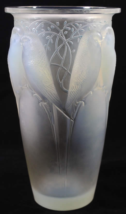 Rene Lalique Vase Ceylan