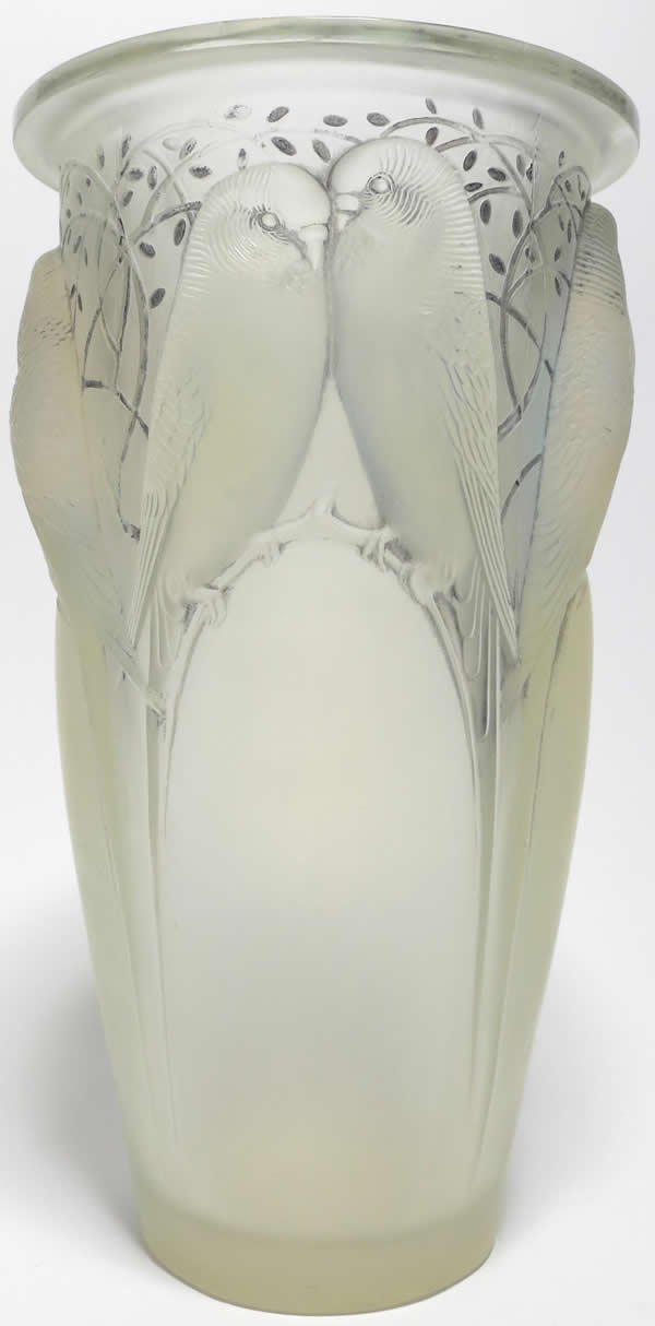 Rene Lalique Vase Ceylan