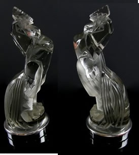 Rene Lalique Bookend Cockerel