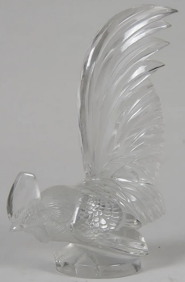Rene Lalique Mascotte Coq Nain