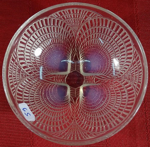 Rene Lalique Bowl Coquilles