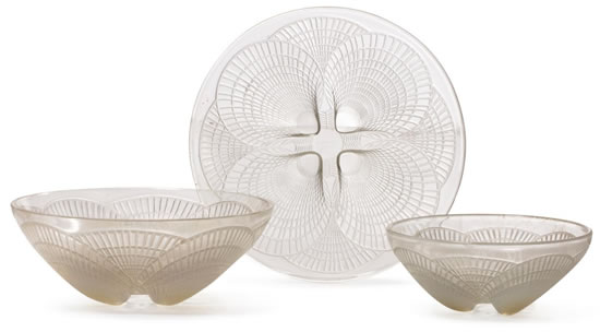 Rene Lalique Tableware Coquilles