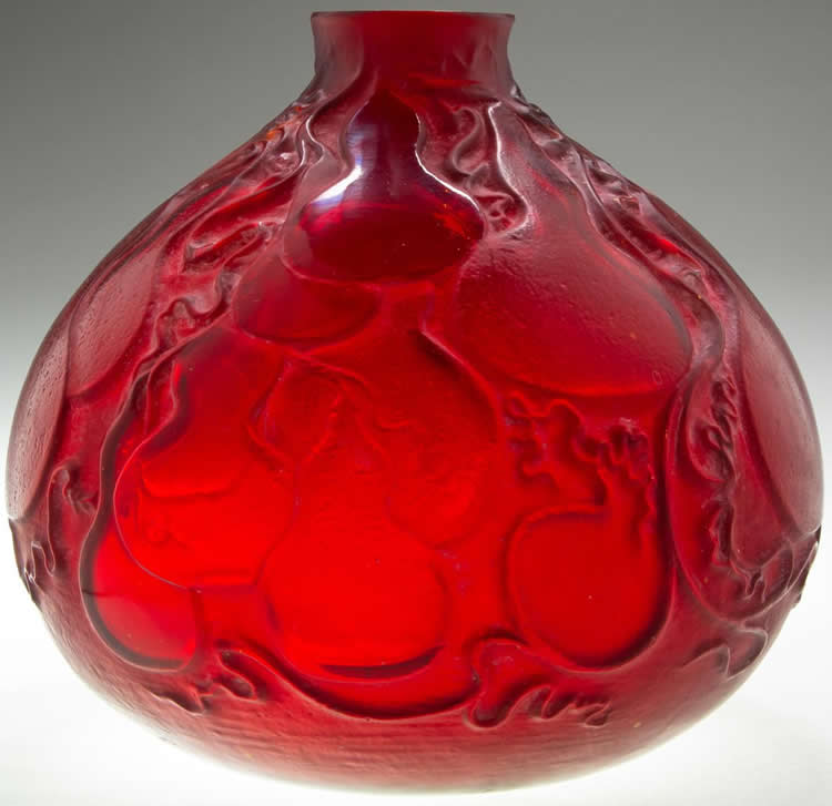 Rene Lalique Vase Courges