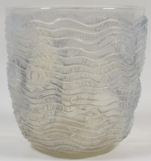 Rene Lalique Vase Dauphins