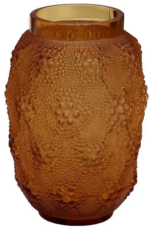 Rene Lalique Vase Davos