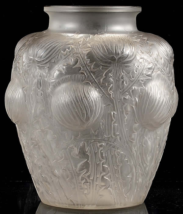 Rene Lalique Vase Domremy