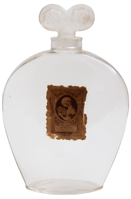 Rene Lalique Perfume Bottle Eau De Cologne Arys