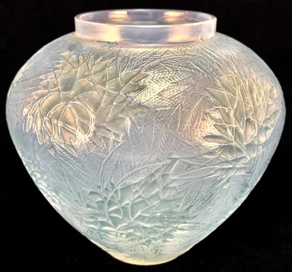 Rene Lalique Vase Esterel
