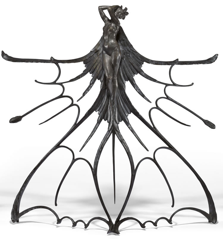 Rene Lalique Femme Ailee-2 Balustrade