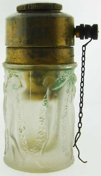 Rene Lalique Atomizer Figurines Et Guirlandes-2