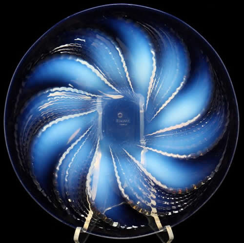 Rene Lalique Plate Fleurons