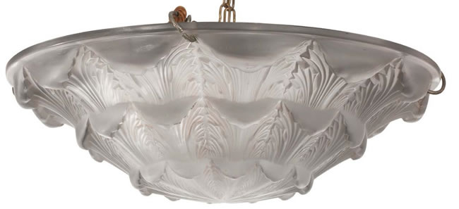 Rene Lalique Light Shade Gaillon