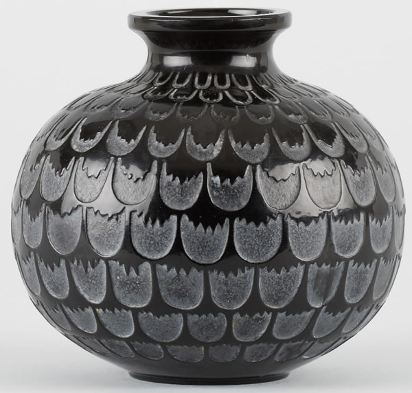 Rene Lalique Vase Grenade
