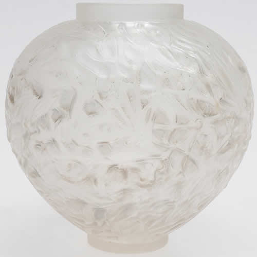 Rene Lalique Vase Gui
