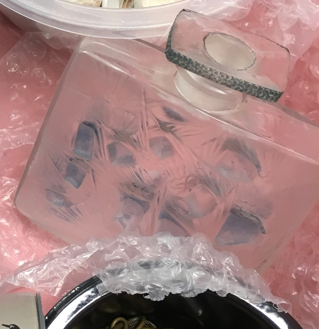 Rene Lalique Scent Bottle Hirondelles