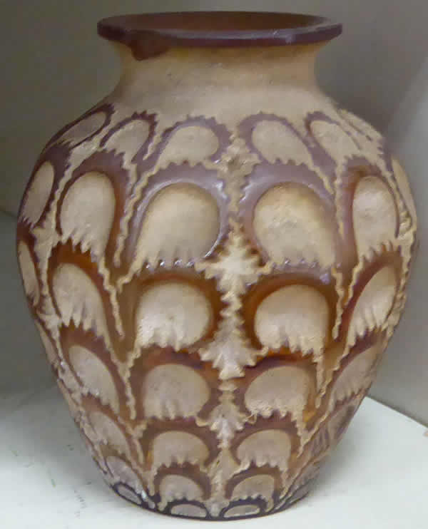Rene Lalique Vase Laiterons
