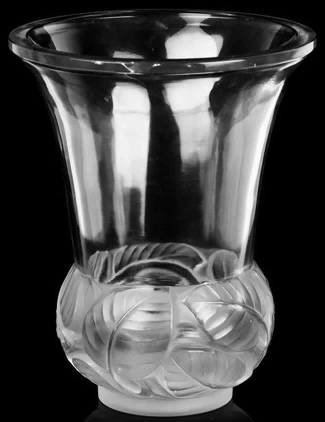 Rene Lalique Vase Lilas