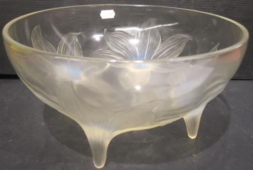 Rene Lalique Bowl Lys