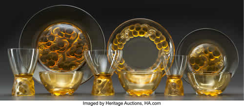 Rene Lalique Tableware Marienthal