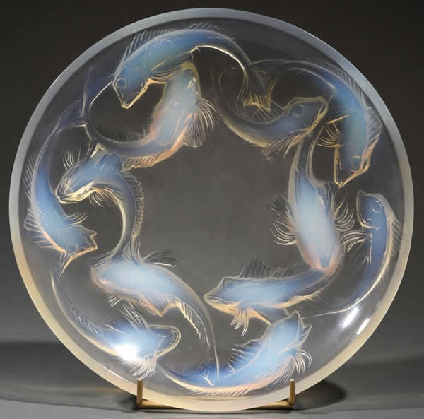 Rene Lalique Bowl Martigues