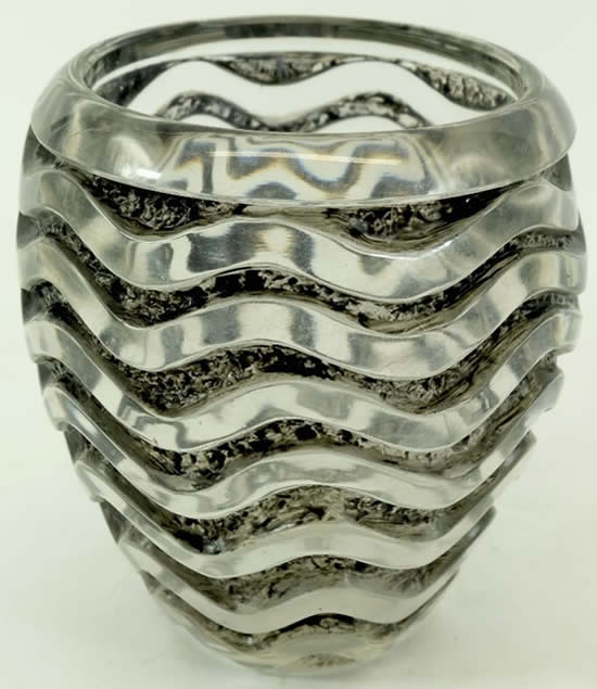 Rene Lalique Vase Meandres